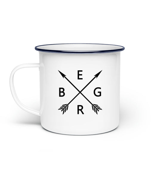 Berg Emaille Tasse - Bergliebe Store