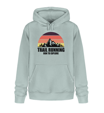 Trail Running - Unisex Premium Organic Hoodie - Bergliebe Store