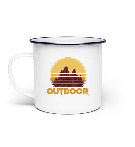 Outdoor Emaille Tasse - Bergliebe Store
