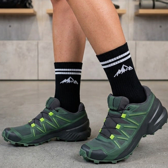 Bergliebe® Unisex Socken - Classic Black